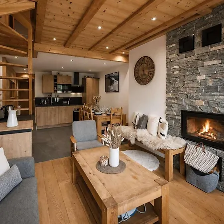 Apartment Appt 10 Pers Renove, Calme, Balcon Sud, Cheminee, Wi-fi, Proche Pistes - Fr-1-545-14 *