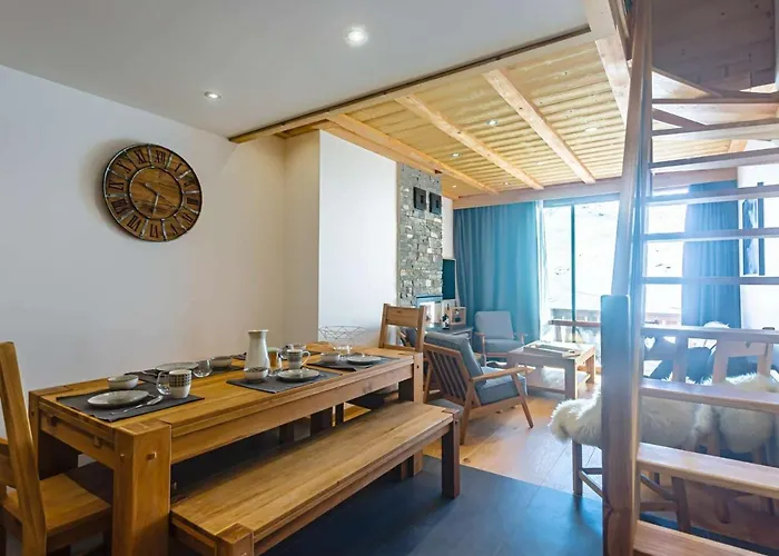 Appt 10 Pers Renove, Calme, Balcon Sud, Cheminee, Wi-fi, Proche Pistes - Fr-1-545-14 公寓 *